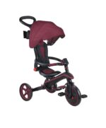 Globber Explorer Trike Foldable 4in1 - Burgundy