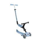 Globber Go Up Eco Active Lights Scooter - Blueberry