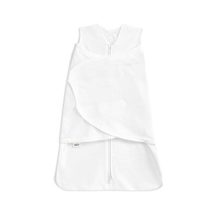 HALO SleepSack Swaddle - White - TOG 1.5