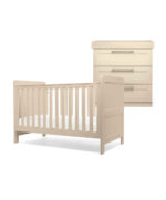 Hampden 2 Piece Cotbed Set with Dresser Changer - Cashmere