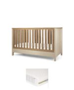 Harwell Cotbed & Premium Pocket Spring Mattress Bundle - Cashmere
