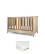 Harwell Cotbed & Premium Pocket Spring Mattress Bundle - Cashmere