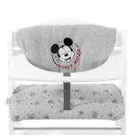 Hauck Highchair Pad Deluxe - Mickey Grey