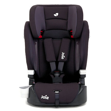 Joie Elevate Group 1/2/3 Deluxe High Back Booster Car Seat - Two Tone Black (9 Months -12 Years)