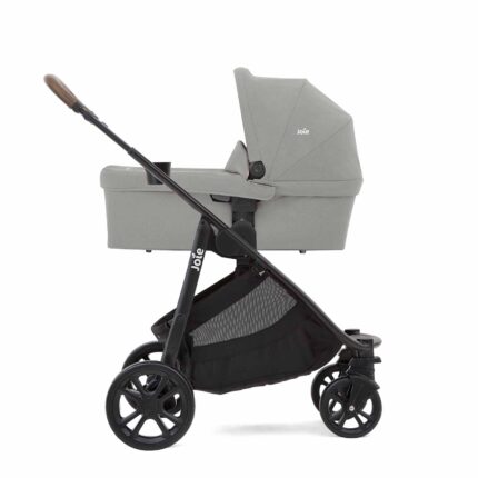 Joie Versatrax E Trio i-Snug Travel System with Ramble Carrycot - Pebble