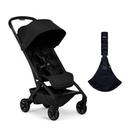 Joolz Aer2 Compact Stroller & Wildride Carrier - Space Black