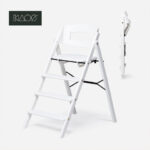 KAOS KLAPP® Highchair - Beech - White