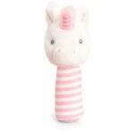 Keeleco Twinkle Unicorn Stick Rattle - 14cm