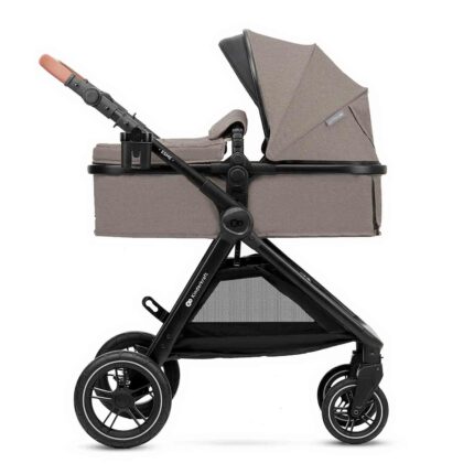 KinderKraft ESME PRO 3-in-1 Travel System 11-Piece Essential Bundle - Beige