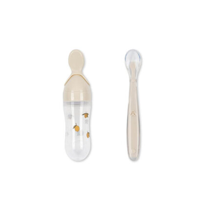 Konges Slojd Food Feeding Set - Lemon