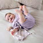Lassig Cuddle Cloth GOTS - Cat - Lilac