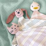 Lassig Cuddle Cloth GOTS - Cat - Lilac