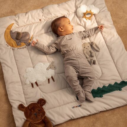 Liewood Bernet Classic Activity Blanket - Sandy Multi Mix