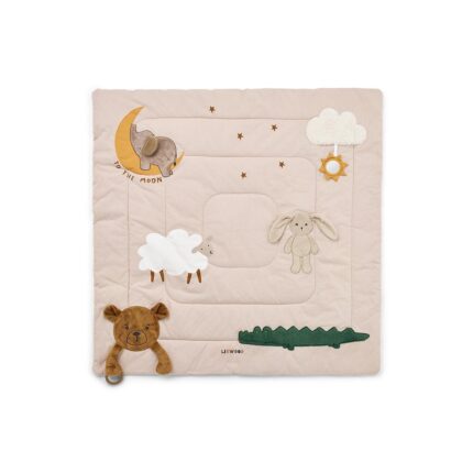 Liewood Bernet Classic Activity Blanket - Sandy Multi Mix