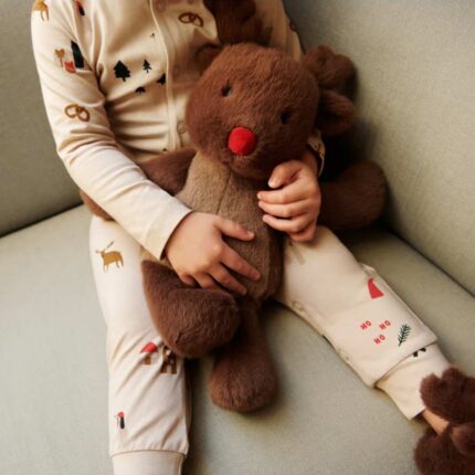 Liewood Berto Reindeer Soft Toy Teddy - Pecan
