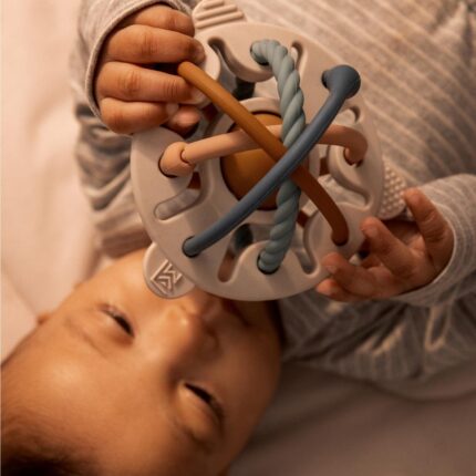 Liewood Hakim Silicone Mix Rattle - Sandy Multi Mix