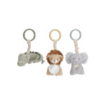 Little Dutch Activity Hangers - Safari Friends