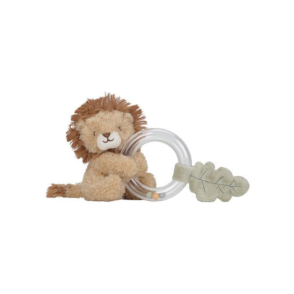 Little Dutch Ring Rattle - Safari Friends
