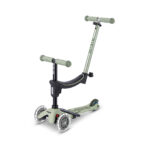 Micro Scooters Mini 2 Grow Deluxe LED Clip Seat V2 Scooter - Sage Green