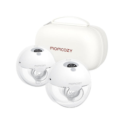 Momcozy Double M5 Wearable Electric Breast Pump – White - Baby Travel Momcozy Double M5 Wearable Electric Breast Pump - White