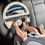 Monochrome Car Seat Toy