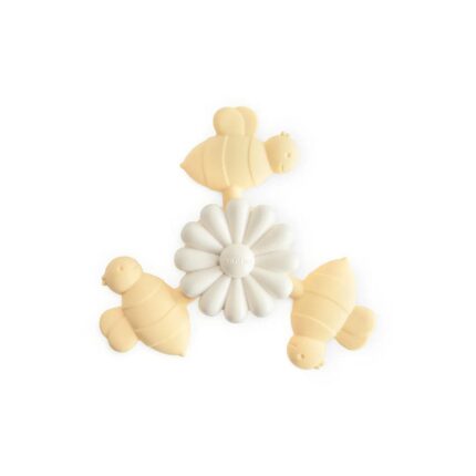 Mushie Bee Suction Spinner Toy - Buttercup