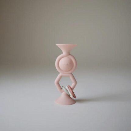 Mushie Suction Toy - Hexapop - Blush