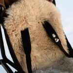 Naturally Sheepskins Deluxe Sheepskin Pram Liner - Taupe