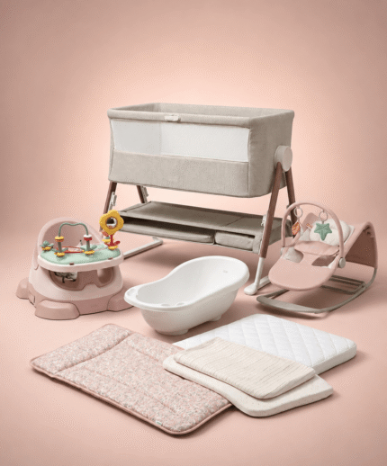Newborn Essentials Bundle (7 Pieces) - Blush