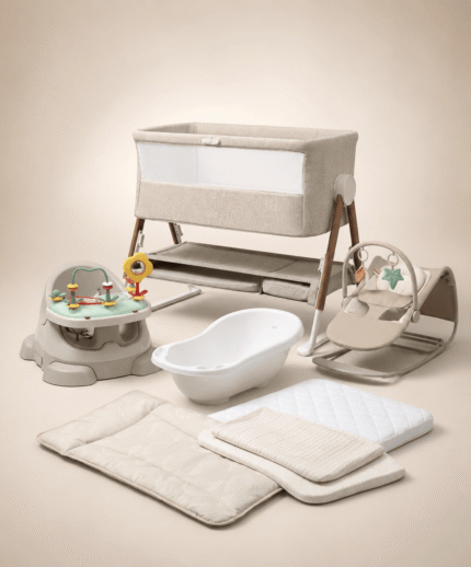Newborn Essentials Bundle (7 Pieces) - Neutral