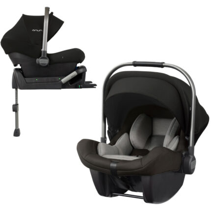 Nuna Pipa Lite LX Group 0+ Car Seat & ISOFIX Base - Caviar (0-12 Months)