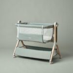 Obaby Cloud Bedside Crib - Sage