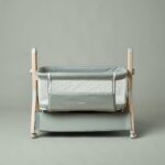 Obaby Cloud Bedside Crib - Sage