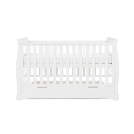 Obaby Stamford Classic Cot Bed - White