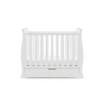 Obaby Stamford Space Saver Cot - White