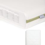 Premium Micro Motion Cotbed Mattress & Anti-Allergy Quilted Mattress Protector Bundle