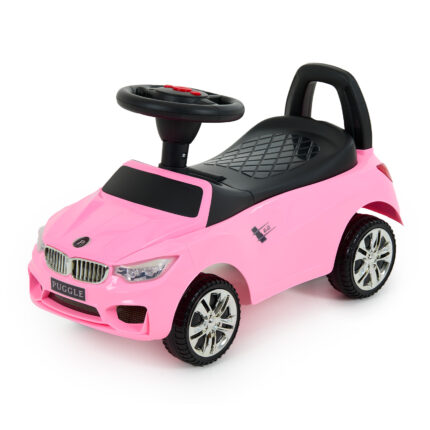 Puggle Elite Sport 2-in-1 Musical Ride on Car - Pink (18 Months - 6 Years)