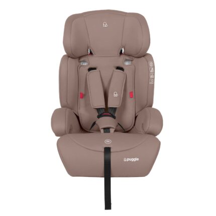 Puggle Maxi Gro Comfort Group 1/2/3 Eco Car Seat Booster Seat - Truffle (9 Months-12 Years)