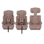 Puggle Maxi Gro Comfort Plus Group 1/2/3 Eco Car Seat Booster Seat with Insert - Truffle (9 Months-12 Years)