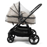 Puggle Memphis Carrycot Rain Cover - Clear