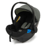 Puggle Monaco XT 2-in-1 Travel System with Henbury Cot Bed & Fibre Mattress 15-Piece Bundle - Seagrass