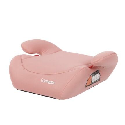 Puggle Travel & Go Group 3 Eco Backless Booster Seat - Blush Pink (6-12 Years)