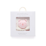 Purebaby Bunny Comforter & Swaddle Set - Vanilla Blossom
