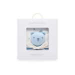 Purebaby Bunny Comforter & Swaddle Set - Vanilla Nautical