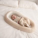 Purflo Swaddle to Sleep Bag 0-4m 2.5 Tog - Lightweight - Sand