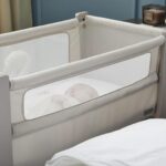 Shnuggle Air Lite Bedside Crib Bundle - Taupe