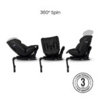 Silver Cross Motion 3 All-size Car Seat - Iconic Black