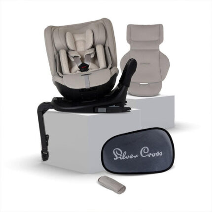 Silver Cross Motion 3 All-size Car Seat - Natural Taupe
