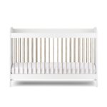 Silver Cross Valencia 2 Piece Nursery Set (Cot Bed & Dresser) - Ash White