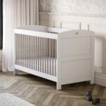 Silver Cross Valencia 2 Piece Nursery Set (Cot Bed & Dresser) - Ash White